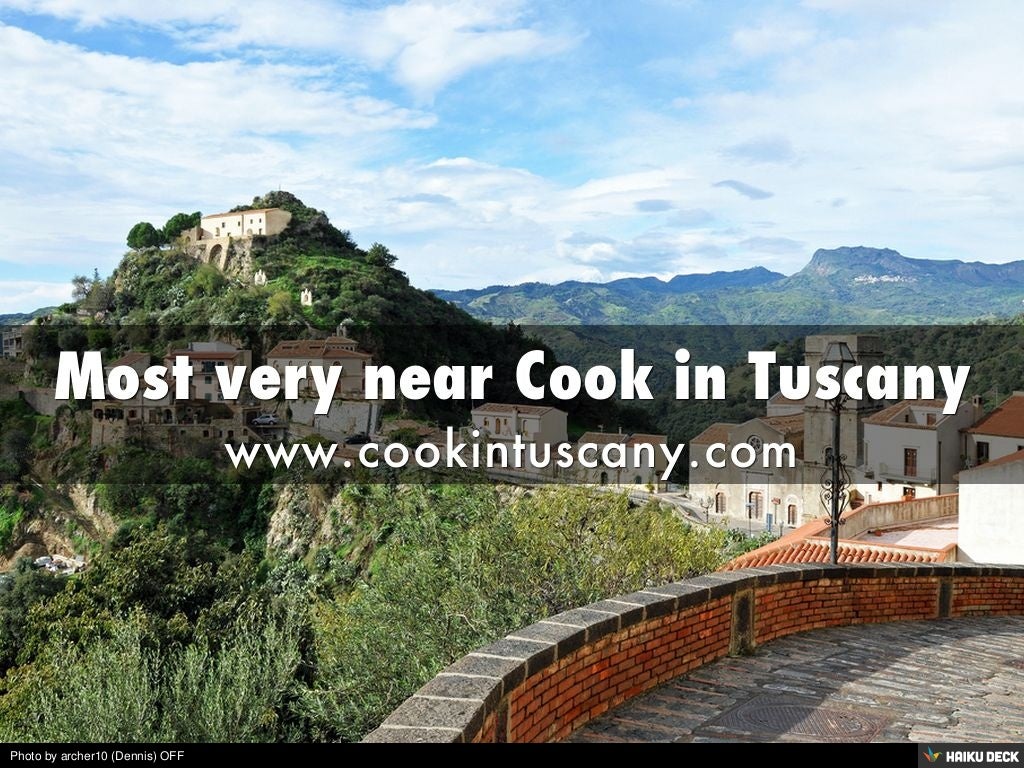 Many movies have been filmed in Tuscany