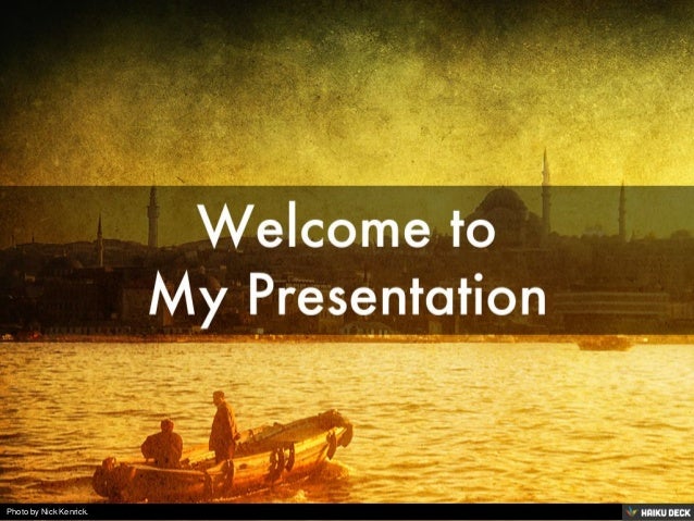 this is my presentation about