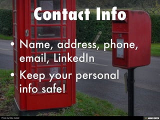 Photo by Mike Cattell
 