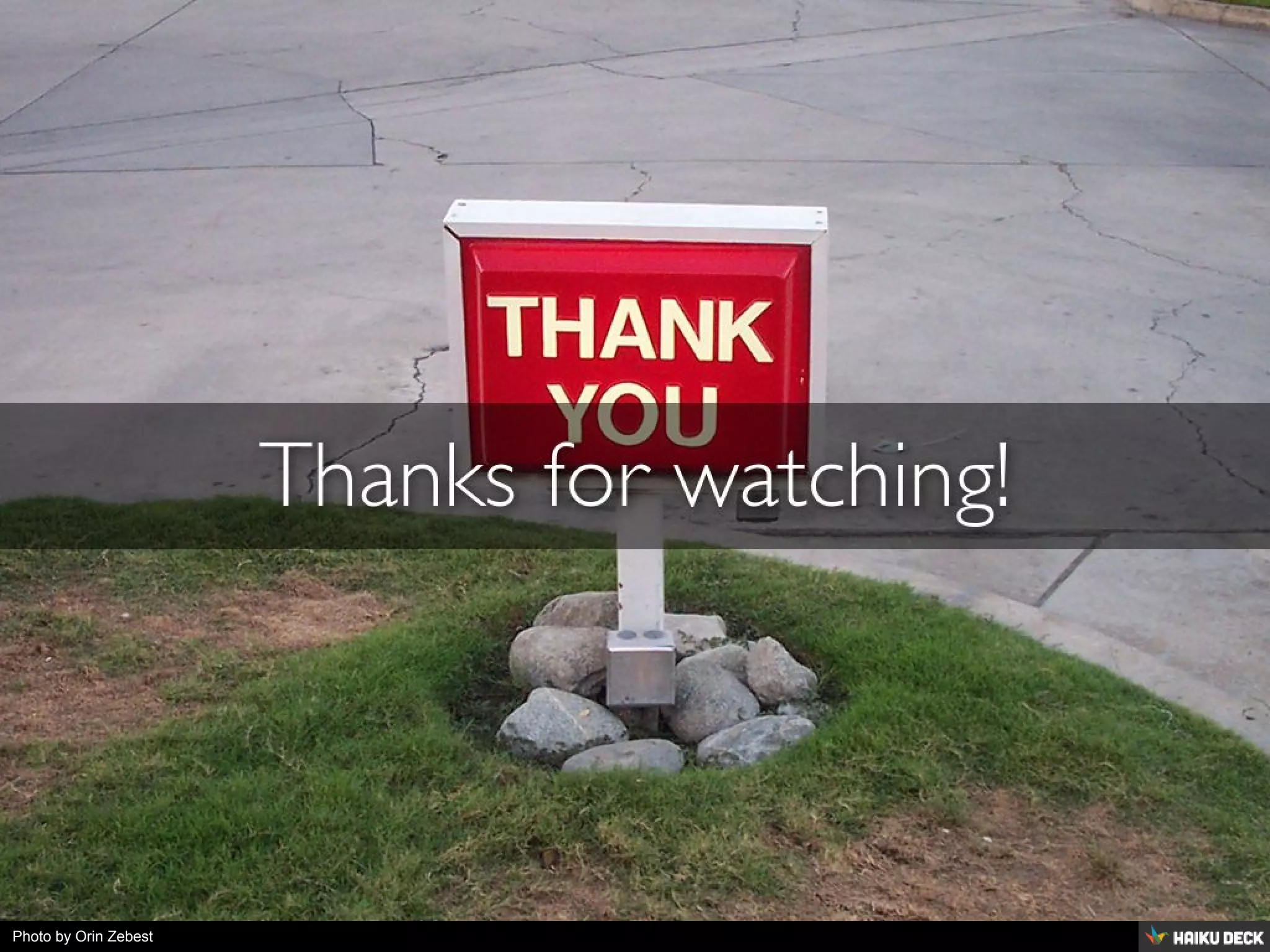 Photo by Orin Zebest
 