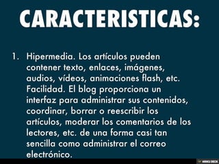 QUE ES UN BLOG