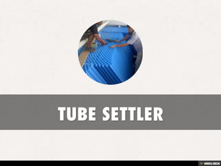 TUBE SETTLER