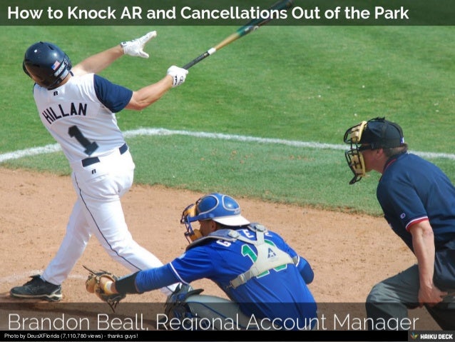 How To Knock Ar And Cancellations Out Of The Park