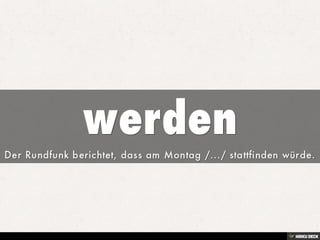 wollen - sollen - werden