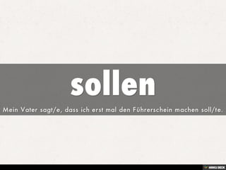 wollen - sollen - werden