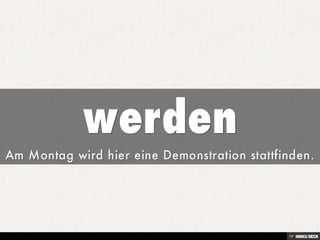 wollen - sollen - werden