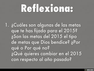 PASOS PARA LOGRAR TUS METAS