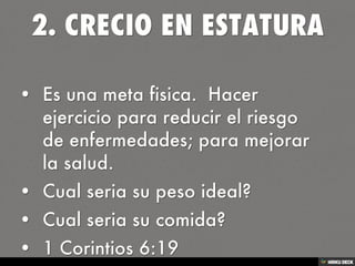 PASOS PARA LOGRAR TUS METAS