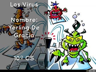 Los Virus  Nombre: Yerling De Gracia   10º CS 