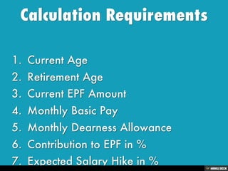 How to Calculate Provident Fund? | PDF