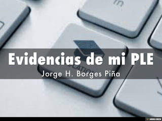 Evidencias de mi PLE
