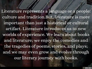 Literature in USA