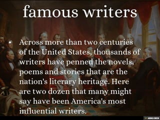Literature in USA