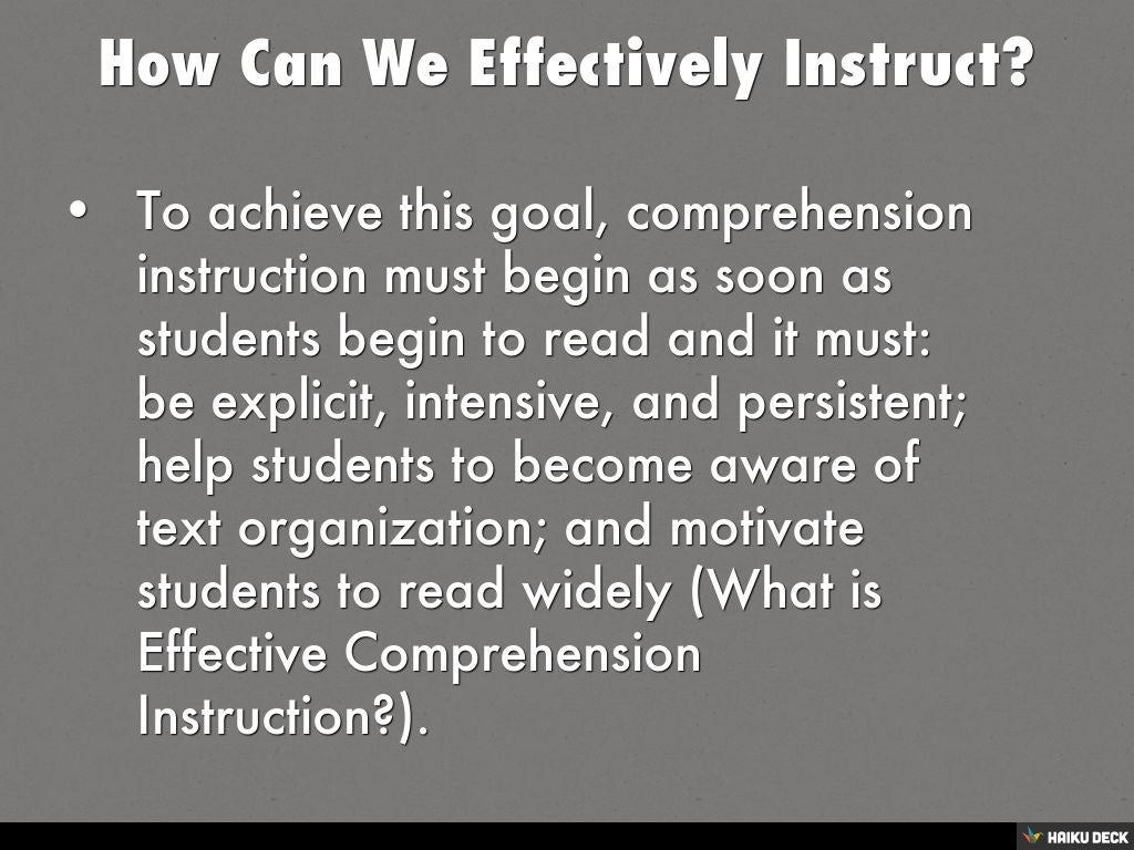 Comprehension for 4th-6th Grade