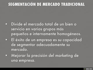Segmentación de mercado y Comportamiento del Consumidor | PDF