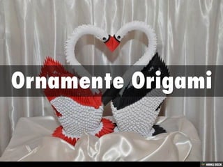 Ornamente Origami 