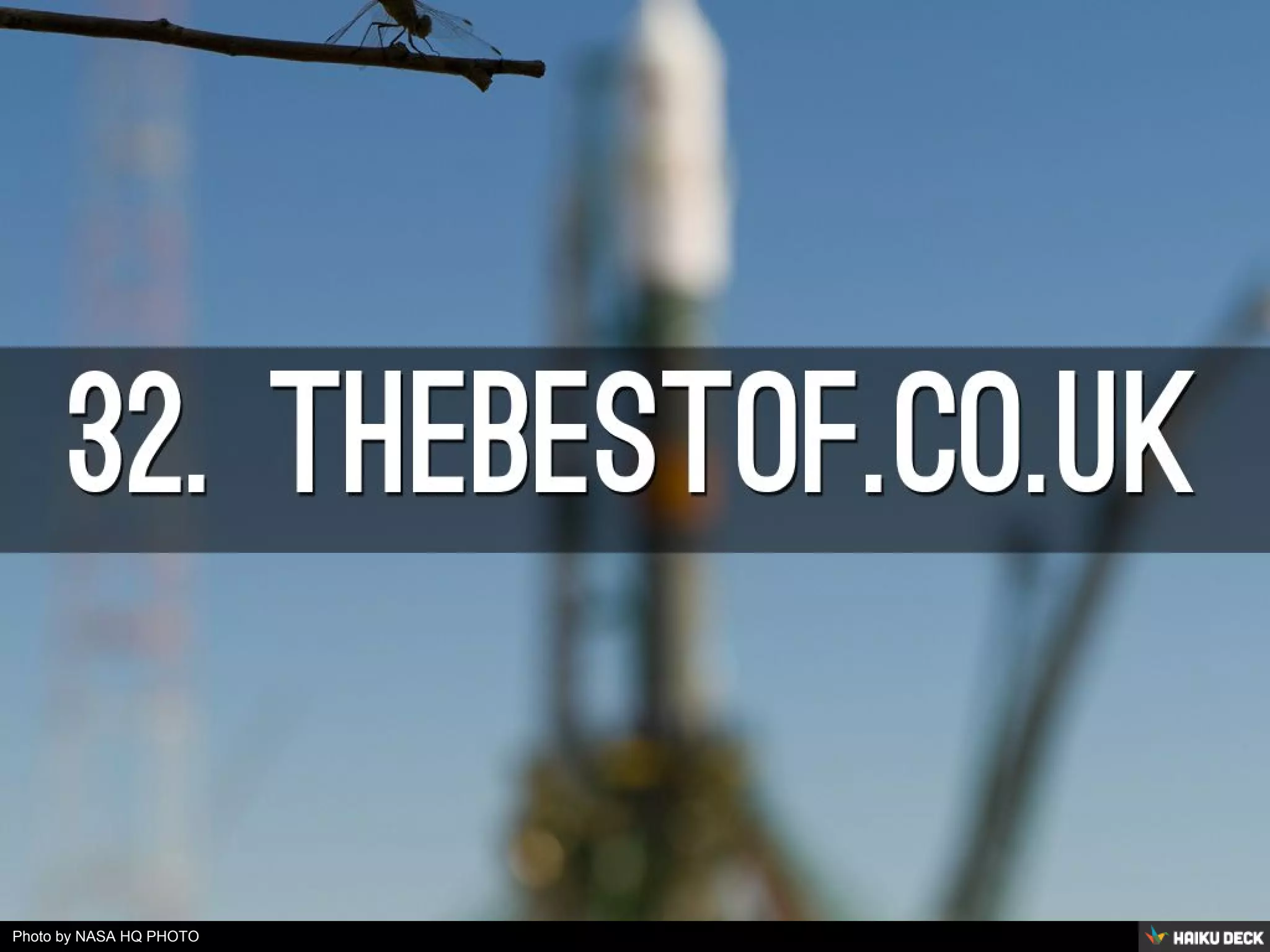 Photo by NASA HQ PHOTO - Creative Commons Attribution-NonCommercial License https://www.flickr.com/photos/35067687@N04 Created with Haiku Deck 
 