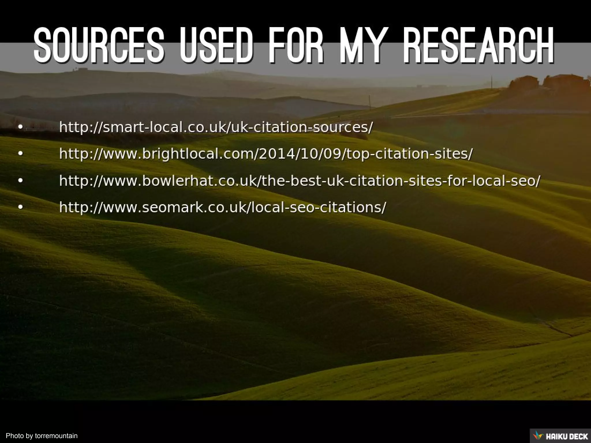 Photo by mschueller - Creative Commons Attribution-NonCommercial License https://www.flickr.com/photos/22708220@N04 Created with Haiku Deck 
 