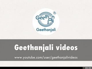 Geethanjali videos  www.youtube.com/user/geethanjalivideos 