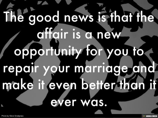 How To Get Over An Affair