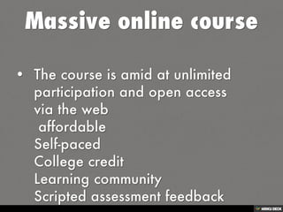 MOOCs