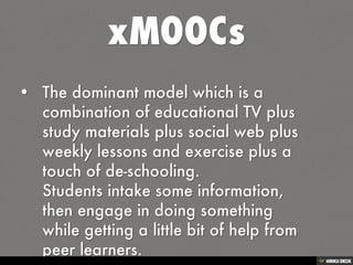MOOCs