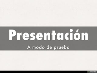Presentación