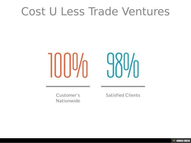 Cost U Less >> Cost U Less Trade Ventures Cost U Less >> Cost U Less Trade Ventures
