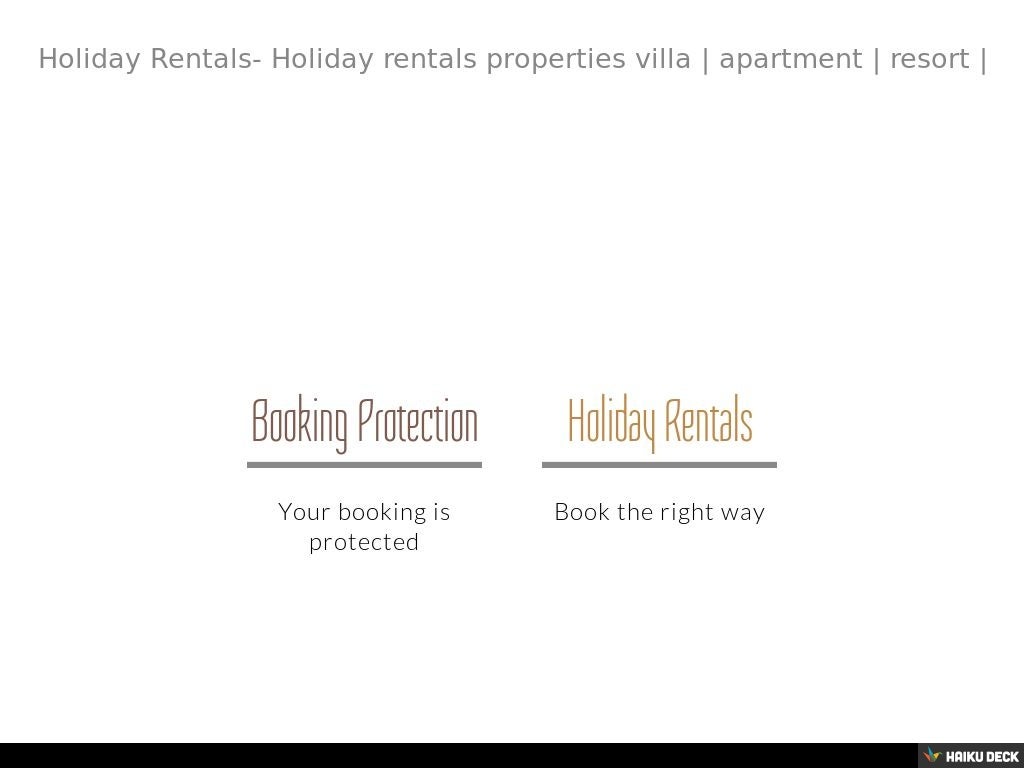 holiday-rental-booking-website