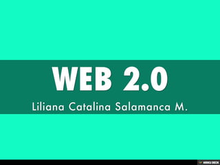 WEB 2.0  Liliana Catalina Salamanca M. 