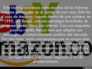 HISTORIA DE EBAY Y AMAZON