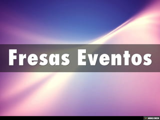 Fresas Eventos 