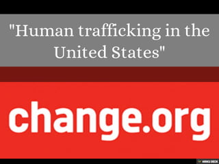 SEX TRAFFICKING