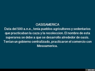 ZONAS CULTURALES QUE HABITARON AMERICA
