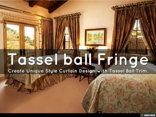 Fringe Trim For Your Next Home Decor Project