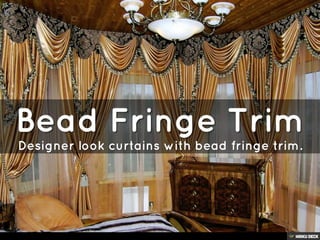 Fringe Trim For Your Next Home Decor Project