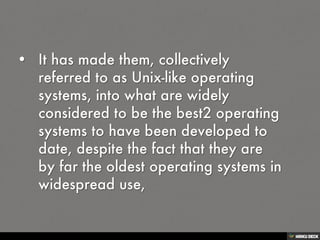 Linux Principles and Philosophy