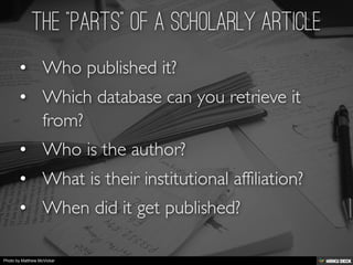 Photo by Matthew McVickar