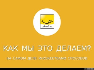 Pizza5 - презентация проекта