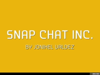 Snap chat Inc. | PDF