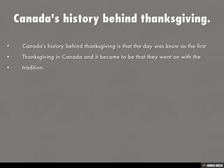 Thanksgiving In Canada by Maria Pedraza