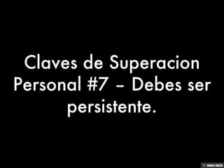 Superación personal