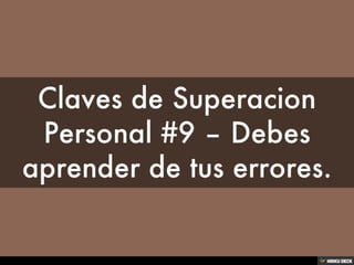 Superación personal