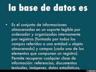 TIPOS DE USUARIOS EN UNA BASE DE DATOS
