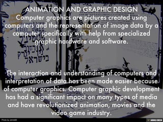 AREAS WHERE COMPUTERS ARE USED