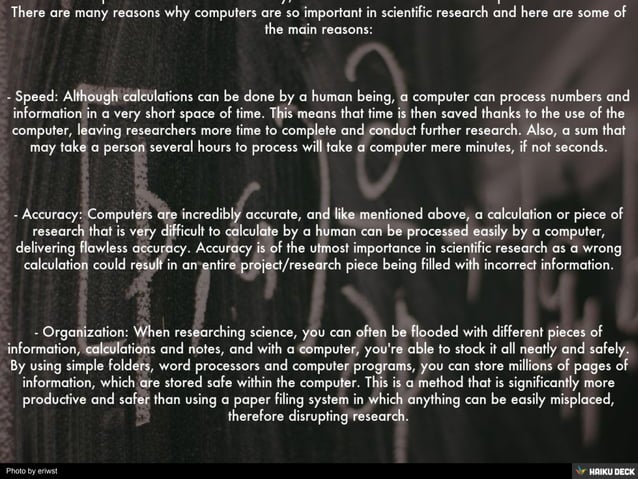 AREAS WHERE COMPUTERS ARE USED | PDF