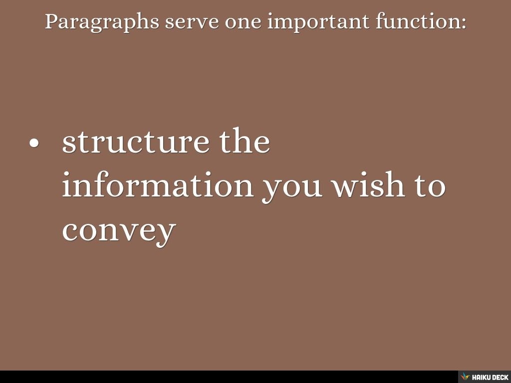 Paragraphs In Emails