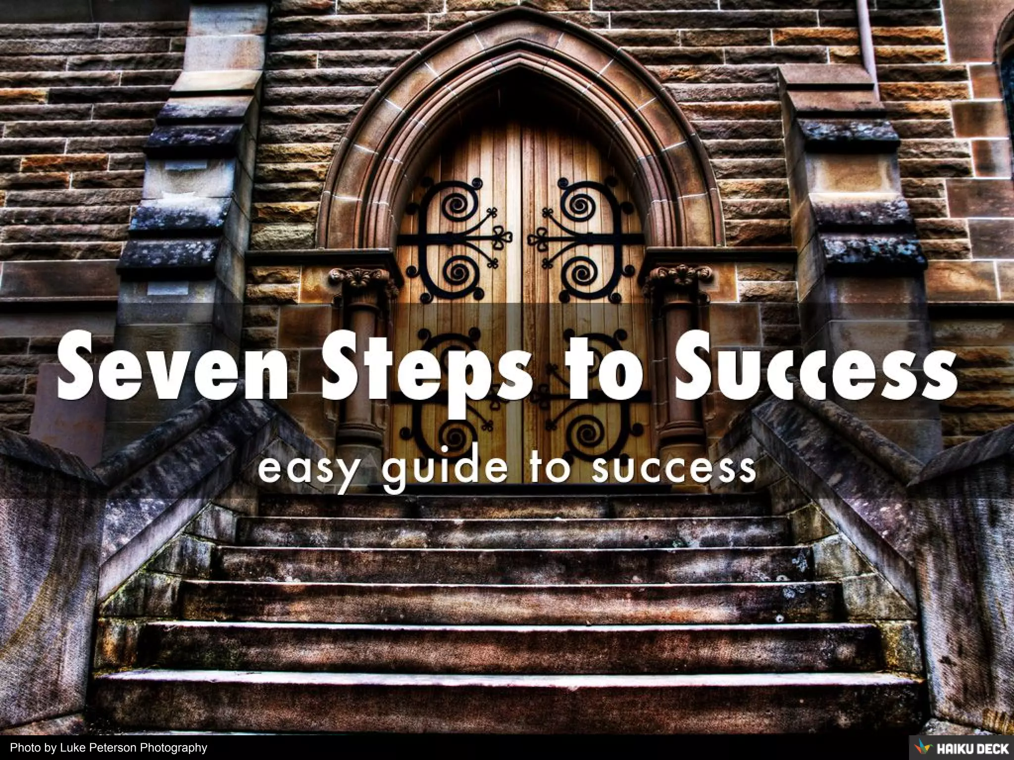 Functional Region: 7 Steps To Success - qns93cb