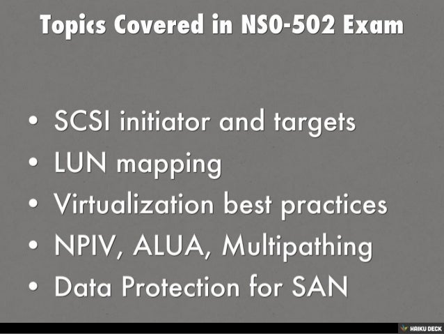 NS0-404 Simulationsfragen