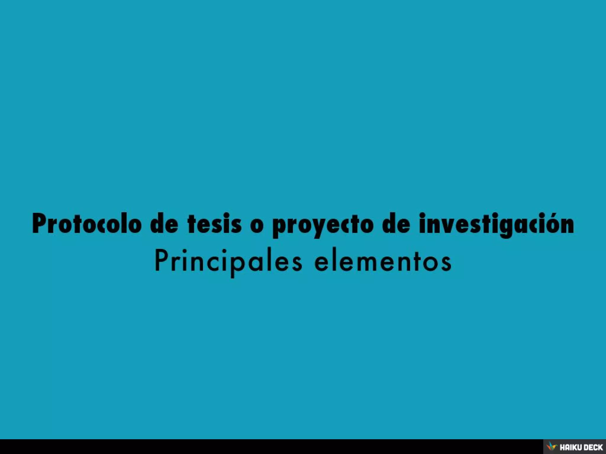 Protocolo de tesis | PDF